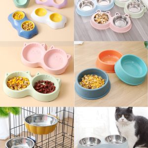 BÁT ĂN ĐÔI DÀNH CHO CHÓ MÈO ĐA DẠNG MẪU MÃ VÀ MÀU SẮC