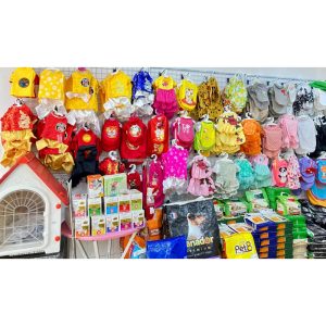 Áo Thun Đáng Yêu Nhiều Mẫu Cho Thú Cưng - Áo thun bún đậu, áo bóng chày, áo lưới, áo gấu dâu