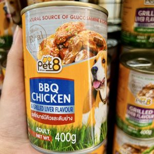 Pet8 CF43 - Hương Vị Gà Nướng Và Gan Nướng 400g