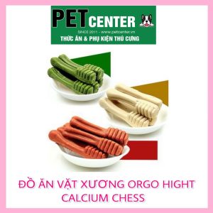 Snack Xương Bàn Chải Gặm Orgo Nutrients Sạch Răng Thơm Miệng Cho Chó 90g