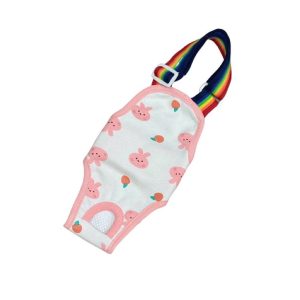 Tả Bỉm Sinh Lý - Yếm Có Dây Cho Chó Cái Thỏ Hồng/ Hoa Vàng