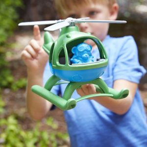 Máy Bay Trực Thăng Đồ Chơi Green Toys (Xanh Lá/Xanh Dương)
