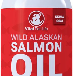 Dầu Cá Bổ Sung Omega Hỗ Trợ Làm Đẹp Lông Cho Thú Cưng Wild Alaskan Salmon Oil Omega 3 EPA DHA Liquid 237ml
