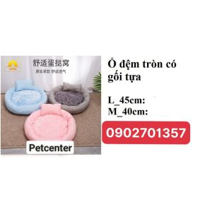Nhà Ngủ - Ổ Nằm - Nệm Cho Chó Mèo Vải Lông Êm Ái Nhiều Kích Thước và Hình Dáng