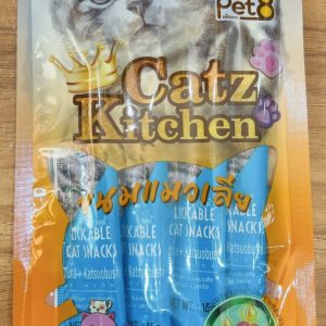 Pet8 KA75 - Tuna + Katsubushi Flavor 15g*4 Tubes