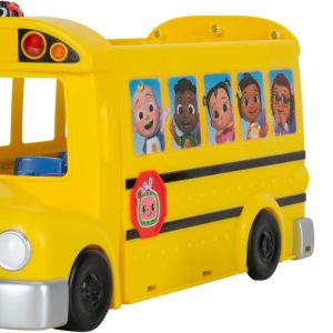 Xe Buýt Trường Học Biến Hình CoComelon – Ánh Sáng & Âm Thanh – 3 Bài Hát Yêu Thích – 6 Khu Vực Chơi – Bao Gồm Nhân Vật JJ & Cody