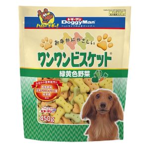 DOGGY MAN Bánh quy rau củ Mix 450g