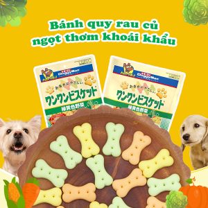 DOGGY MAN Bánh quy rau củ Mix 450g