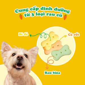 DOGGY MAN Bánh quy rau củ Mix 450g