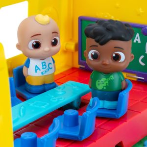 Xe Buýt Trường Học Biến Hình CoComelon – Ánh Sáng & Âm Thanh – 3 Bài Hát Yêu Thích – 6 Khu Vực Chơi – Bao Gồm Nhân Vật JJ & Cody