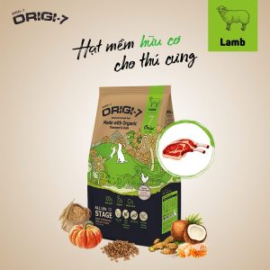 ORIGI 7 - Thức Ăn Hạt Mềm Hữu Cơ - Vị Cừu 2Kg