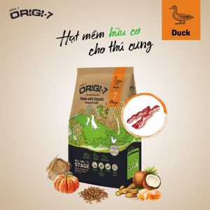 ORIGI 7 - Thức Ăn Hạt Mềm Hữu Cơ - Vị Vịt 1.2Kg