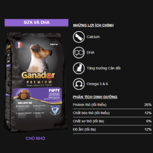 Ganador Premium Puppy 3kg