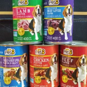 Pate Pet8 (CF05) Dog Food - Beef Flavor 400g