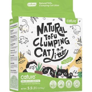 Cát đậu nành Cature Tofu Hương Trà Xanh - Cat Litter Tofu Pellet Green Tea 6L