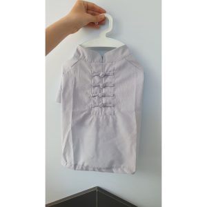 ÁO LAM THÊU HOA CHO THÚ CƯNG