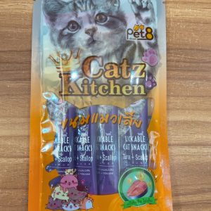 Pet8 KA76 - Tuna + Scallop Flavor 15g*4 Tubes