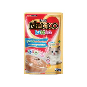 Pate Nekko Kitten Tuna Creamy Mix Salmon 70g