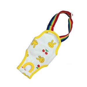 Tả Bỉm Sinh Lý - Yếm Có Dây Cho Chó Cái Thỏ Hồng/ Hoa Vàng