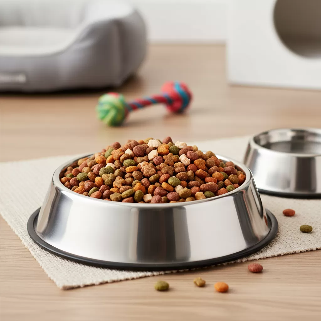 Vệ sinh bát ăn hằng ngày là bước quan trọng để bảo vệ sức khỏe thú cưng