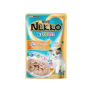 Pate Nekko Kitten Tuna in Gravy 70g