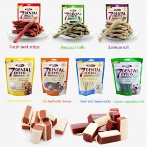 GÓI LỚN - XƯƠNG GẶM SẠCH RĂNG THƠM MIỆNG CHO CHÓ 7 DENTAL EFFECTS