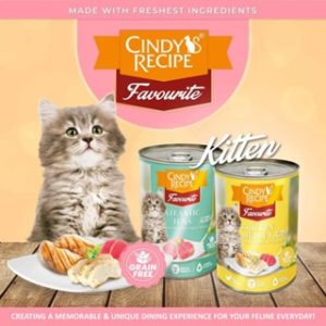 Pate Lon Cindy's Recipe Favourite Cho Mèo 400gram