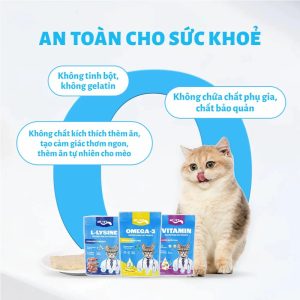 Pate Cho Mèo MRVET 70g Bổ Sung Omega-3, Vitamin, L-Lysine