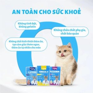 Pate Cho Mèo MRVET 70g Bổ Sung Omega-3, Vitamin, L-Lysine