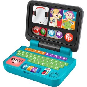 us Đồ chơi chính hãng Fisher-Price Laugh & Learn Let's Connect Laptop - UK English Edition