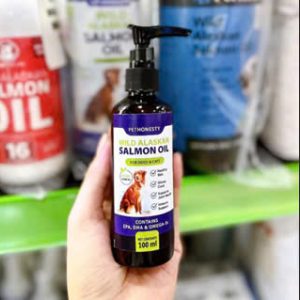 Pet Honesty Dầu Cá Hồi Nguyên Chất Cho Thú Cưng - Chăm Sóc Da Lông- Hỗ Trợ Khớp, Não Bộ & Tim Mạch 473-946ml