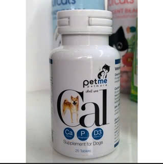 th Viên Canxi sữa cho thú cưng Petme Cal 50 viên
