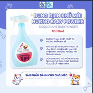 Forcans Xịt Khử Mùi Môi Trường Vệ Sinh Chỗ Ở 1000ML