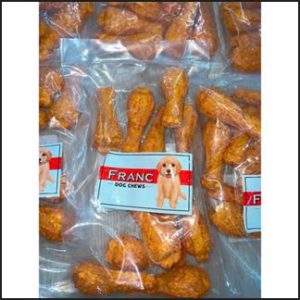 Xương Da Bò Gặm Nhấm Franc Dog Chew Cho Chó Thái Lan