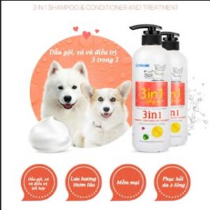 SỈ SLL- Dầu Gội & Xả Dưỡng Lông,Làm Trắng,Da Nhạy Cảm,Nấm,... Forcans Cho Chó Mèo 550ml