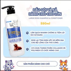 SỈ SLL- Dầu Gội & Xả Dưỡng Lông,Làm Trắng,Da Nhạy Cảm,Nấm,... Forcans Cho Chó Mèo 550ml