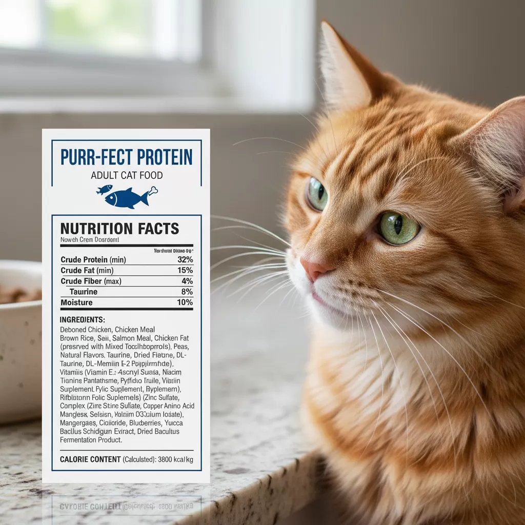 Hiểu rõ bảng thành phần giúp bạn lựa chọn thức ăn tốt nhất cho mèo