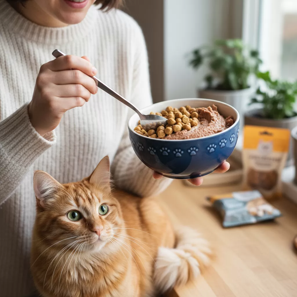 Quy trình trộn hạt và pate cần đảm bảo vệ sinh và đúng tỷ lệ