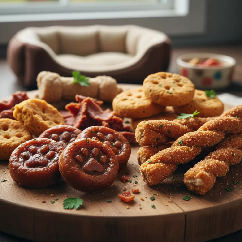 Các loại snack có kết cấu mềm giúp chó tiêu thụ nhanh và duy trì sự tập trung