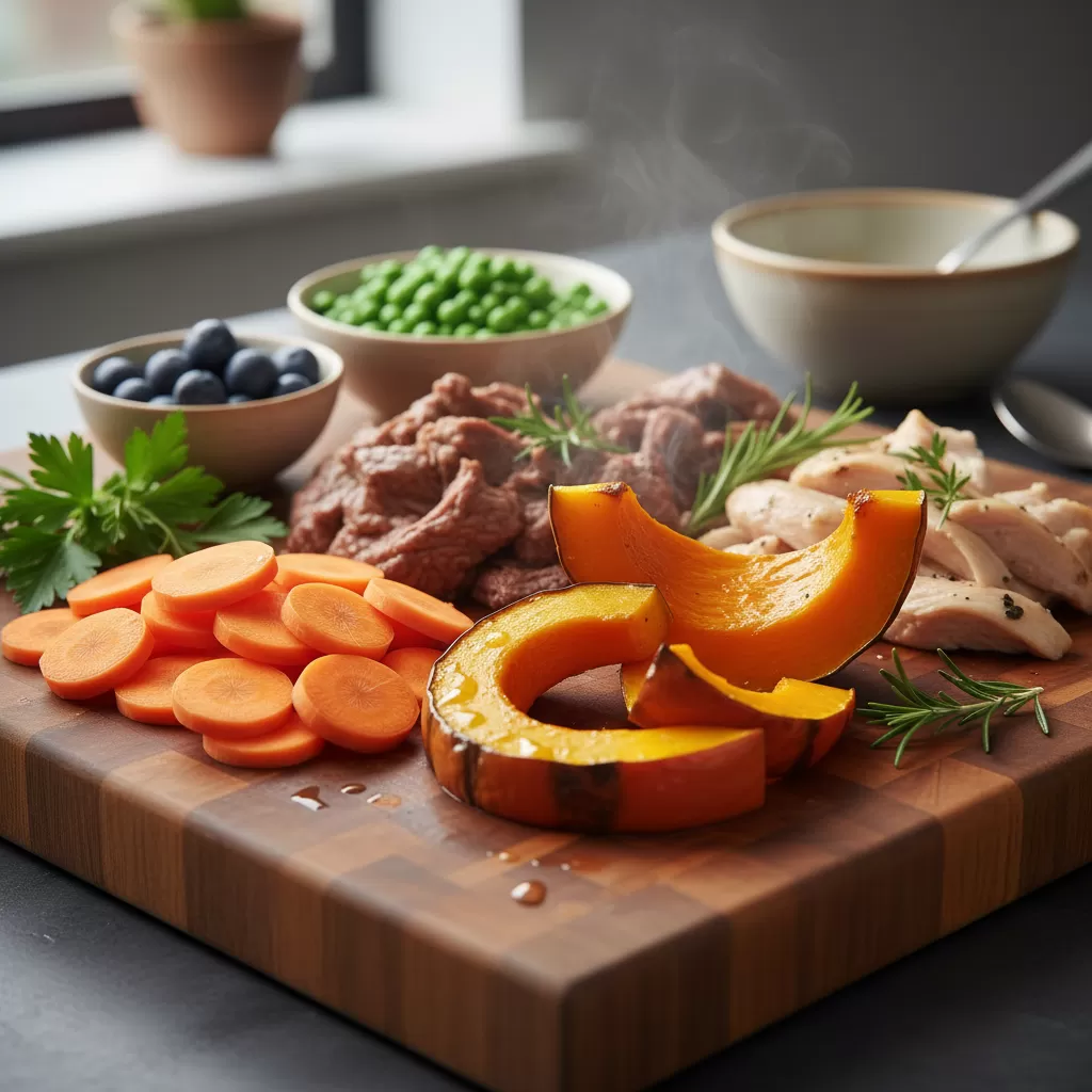 Nguyên liệu tươi sạch là chìa khóa cho một bữa ăn hỗn hợp chất lượng