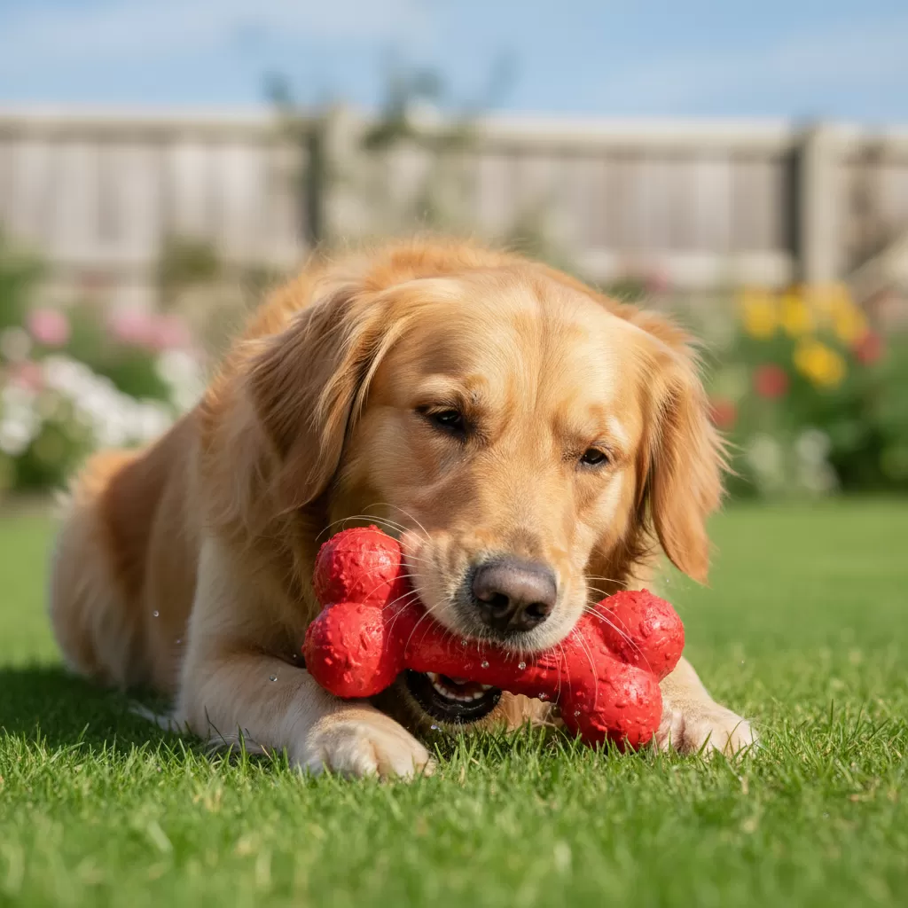 gemini_image_1772180117-1 Các giống chó lớn cần đồ chơi có kích thước lớn và chất liệu cực kỳ bền bỉ