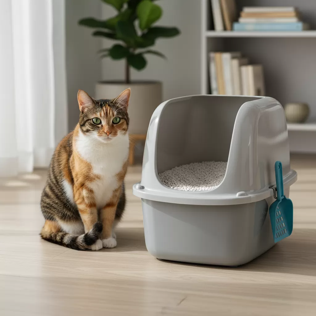 Duy trì khay cát sạch sẽ là yếu tố quan trọng để bảo vệ sức khỏe cho mèo