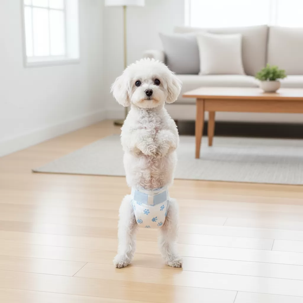 Sử dụng tã lót đúng cách giúp duy trì không gian sống sạch sẽ cho thú cưng