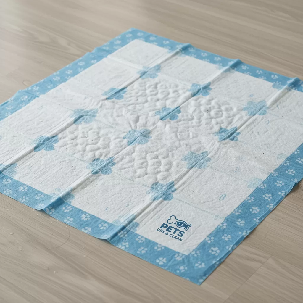 Tã lót dùng một lần với công nghệ hạt siêu thấm giúp bề mặt luôn khô ráo