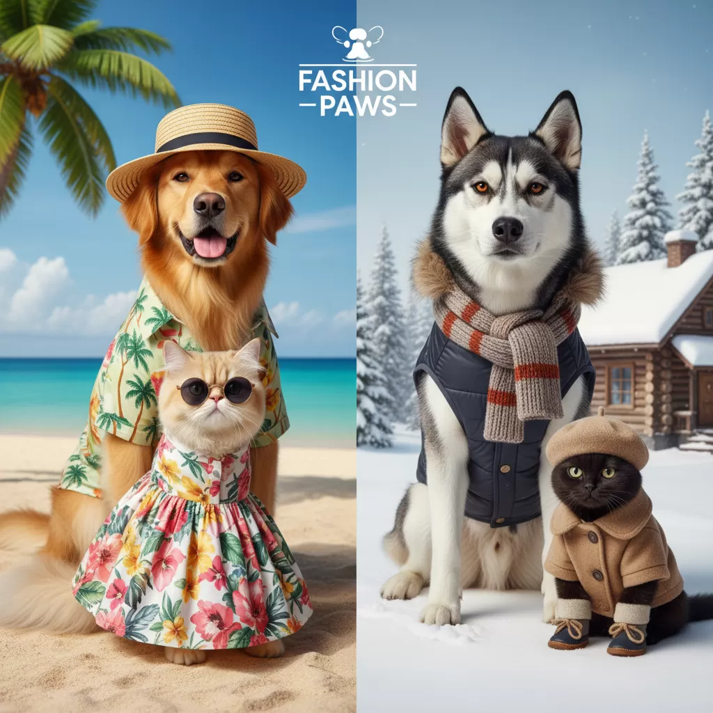 Việc lựa chọn trang phục phù hợp giúp bảo vệ sức khỏe toàn diện cho thú cưng