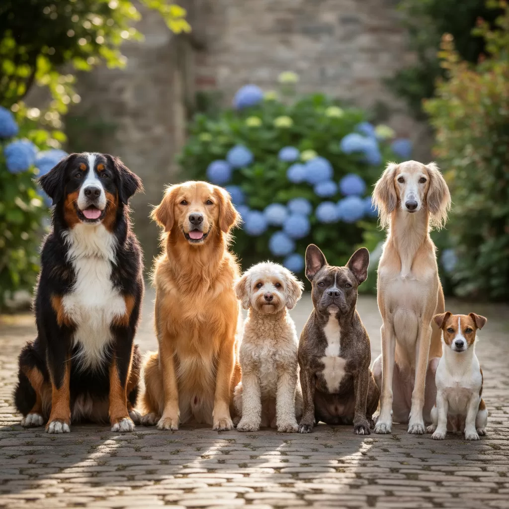 gemini_image_1772201943 Lựa chọn thức ăn phù hợp với từng kích cỡ và giống chó là chìa khóa cho sức khỏe bền vững