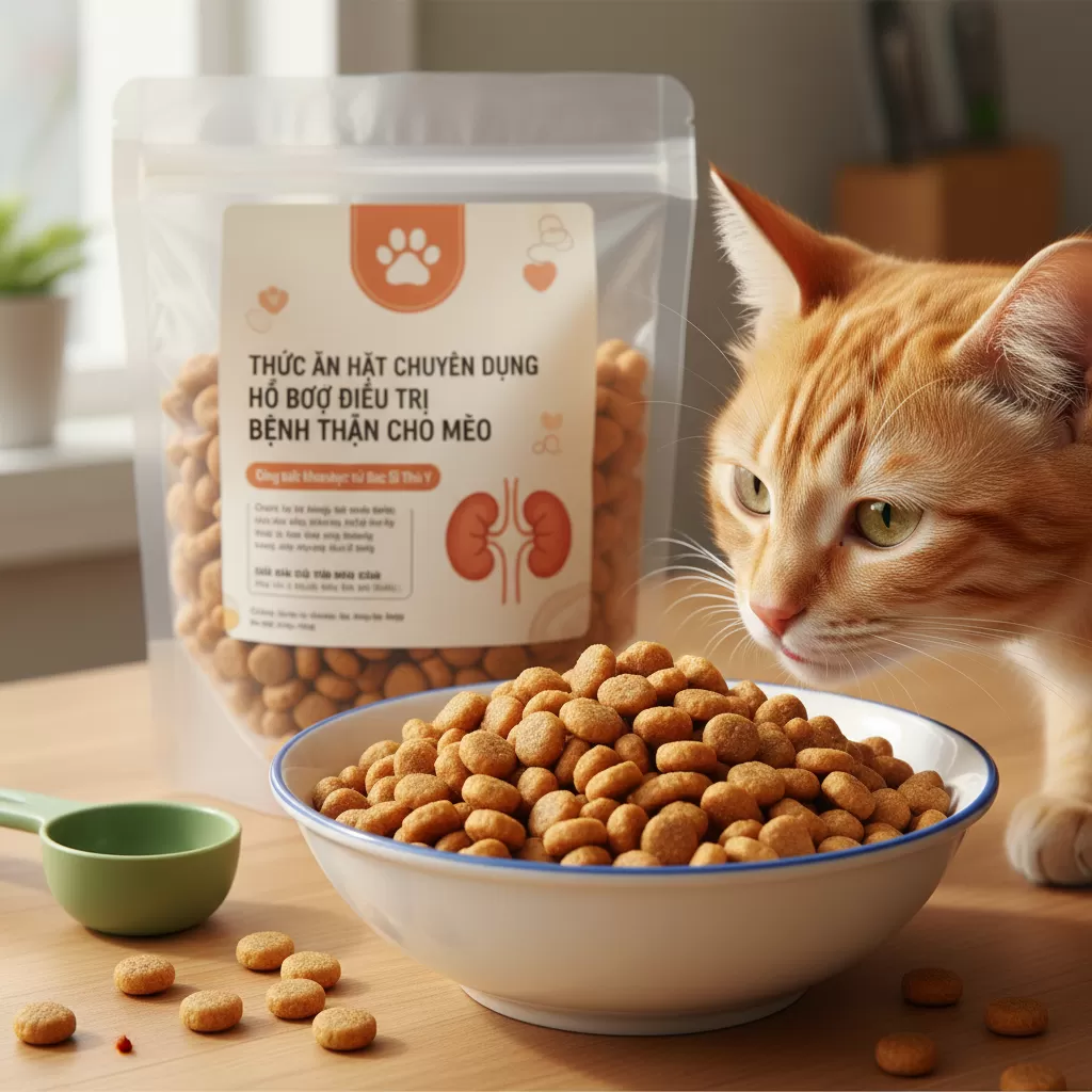 gemini_image_1772202779 Thực phẩm chức năng đóng vai trò quan trọng trong việc quản lý bệnh lý ở mèo