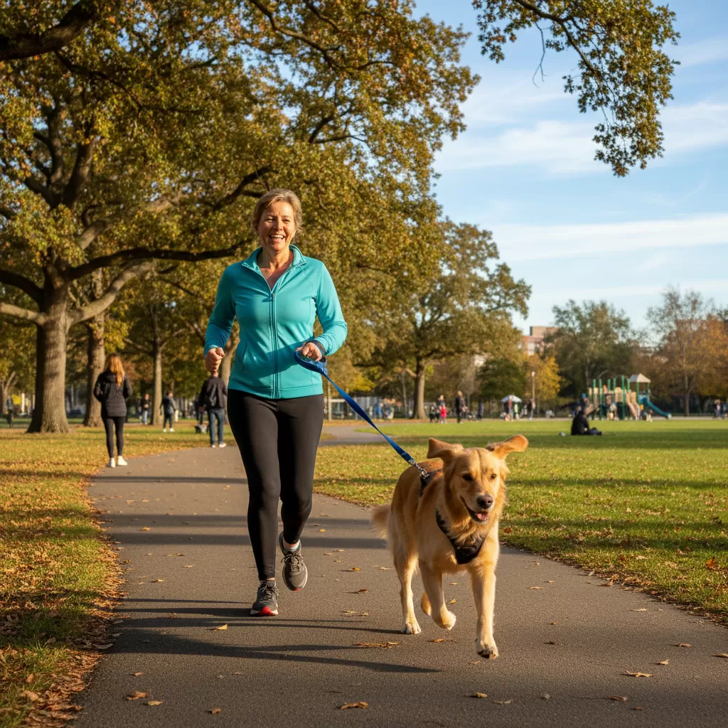 gemini_image_1772204693 Tăng cường vận động thể chất là chìa khóa để duy trì cân nặng lý tưởng cho chó