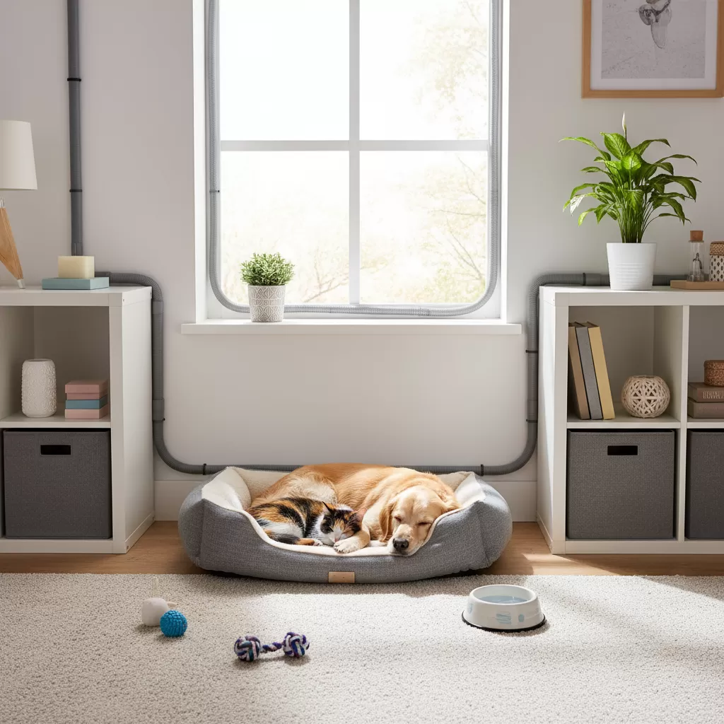 Đảm bảo môi trường sống an toàn giúp thú cưng tránh khỏi các tai nạn không đáng có trong những ngày đầu