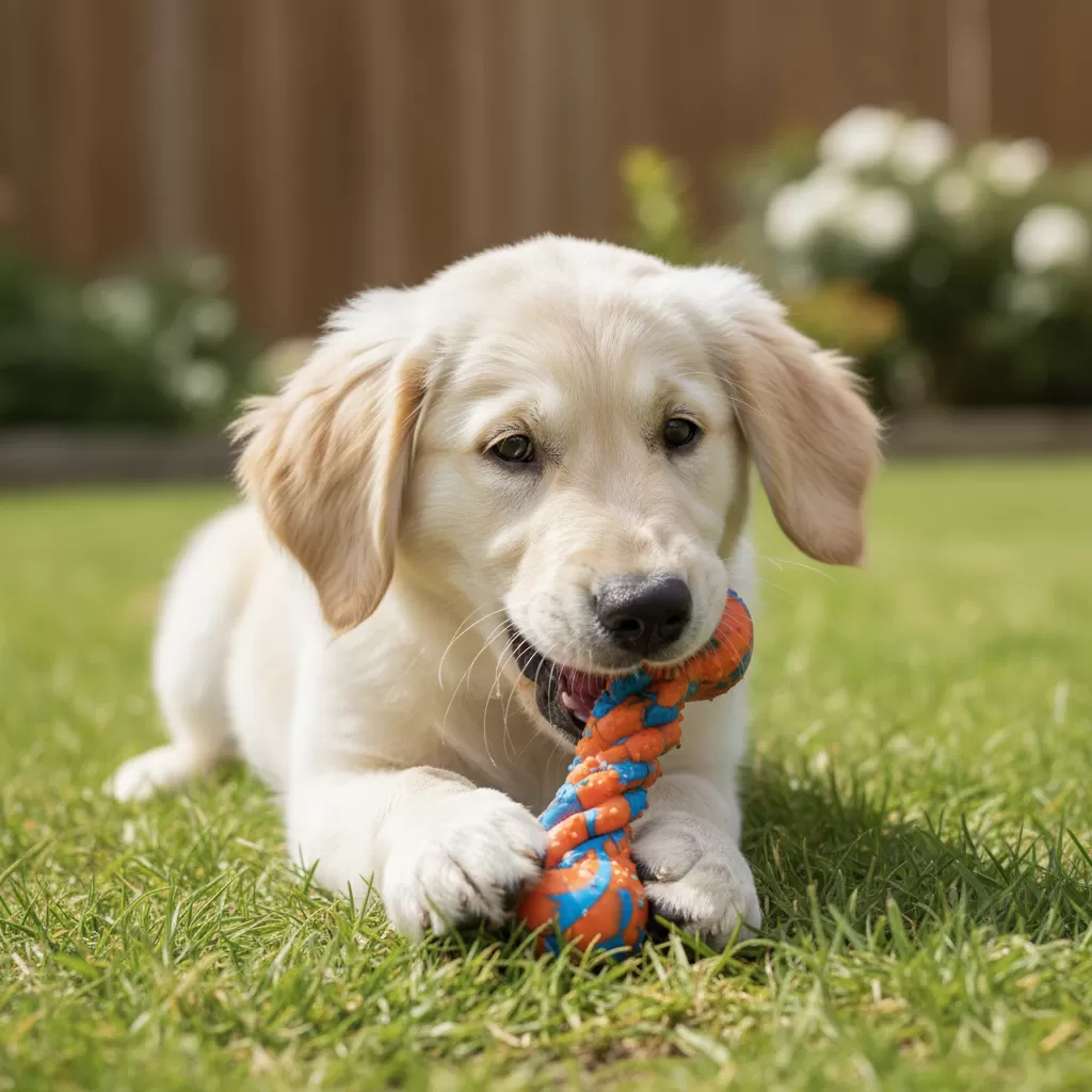 Đồ chơi gặm giúp chó giải tỏa năng lượng và bảo vệ đồ đạc trong gia đình